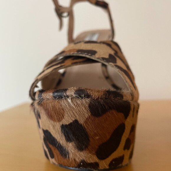 Steve Madden Leopard Wedges - Picture 6 of 16